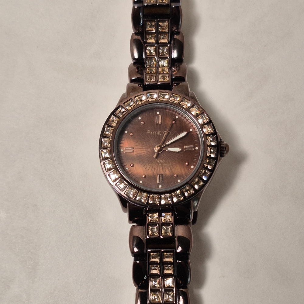 Armitron Now Chocolate  Stainless Steel Watch